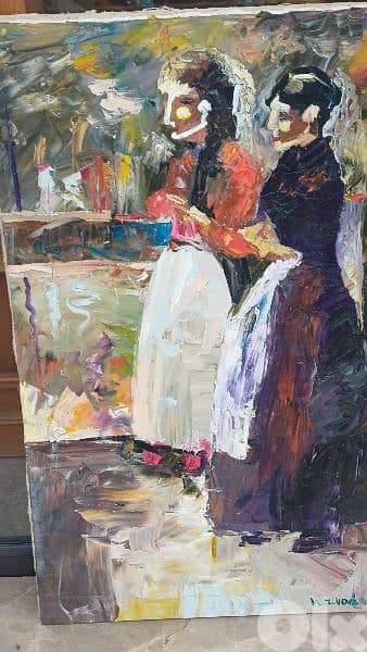 لوحة رسم زيتي 3