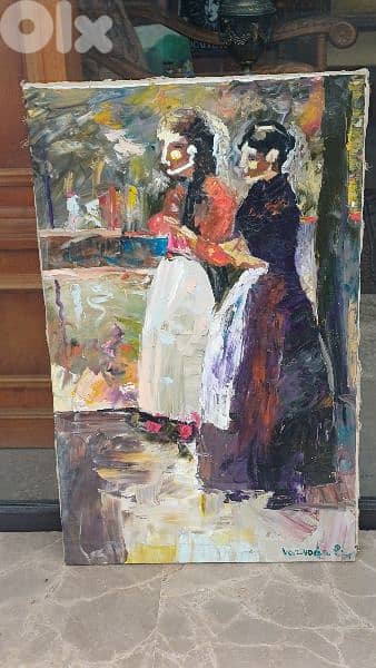 لوحة رسم زيتي 5