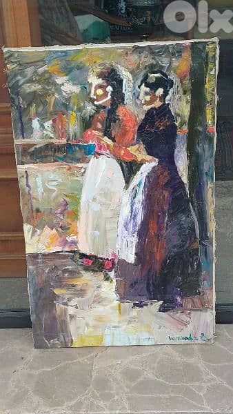 لوحة رسم زيتي 6