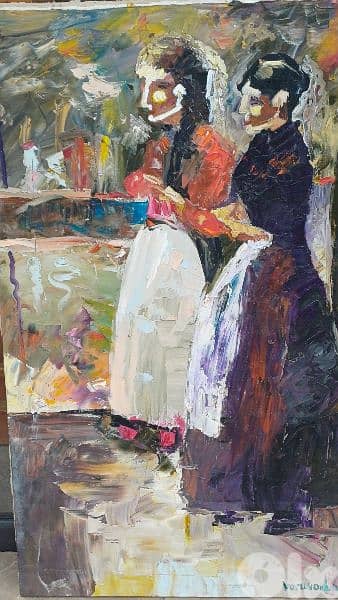 لوحة رسم زيتي 7