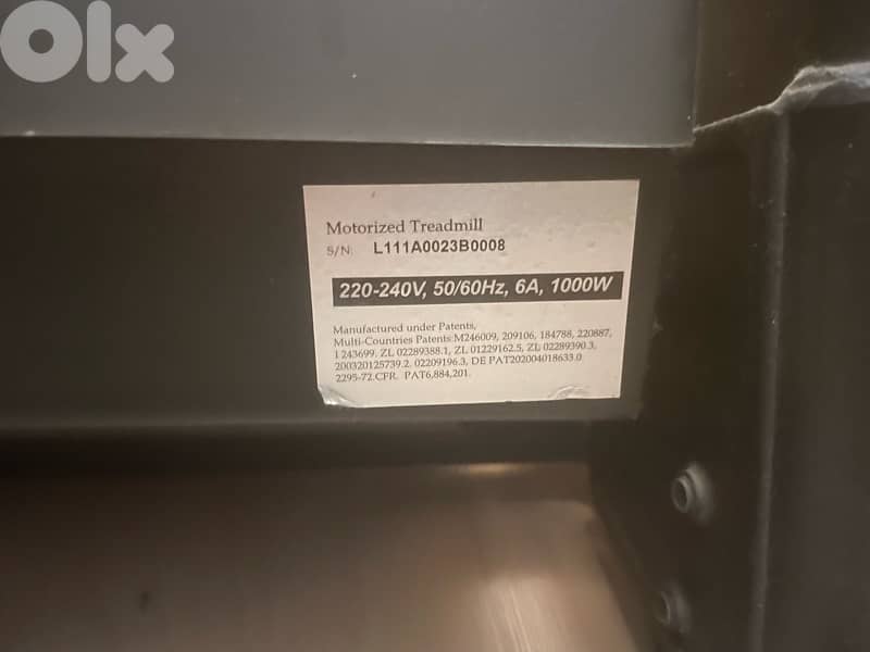 SportsMaster Treadmill MI100A 9