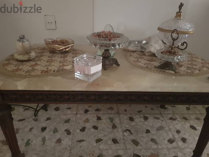 Difficult to replicate woodcrafted furniture in Tripoli 1972 4