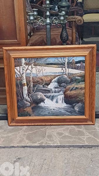 لوحة رسم زيتي 1