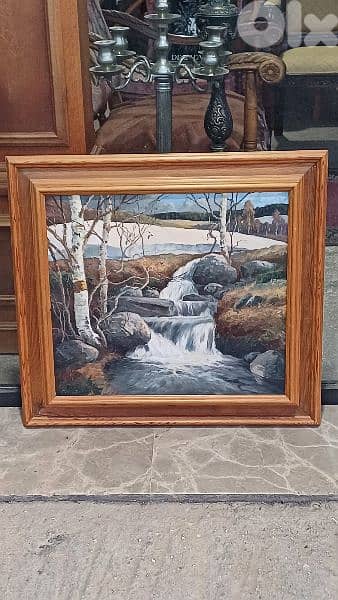 لوحة رسم زيتي 2