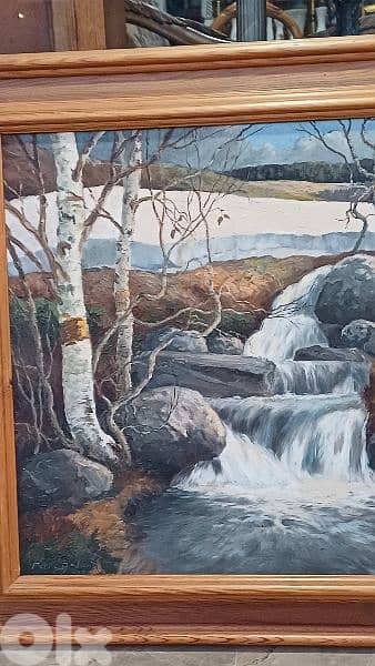 لوحة رسم زيتي 4