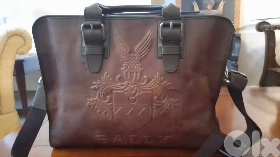 Bally business bag, brand new. 0