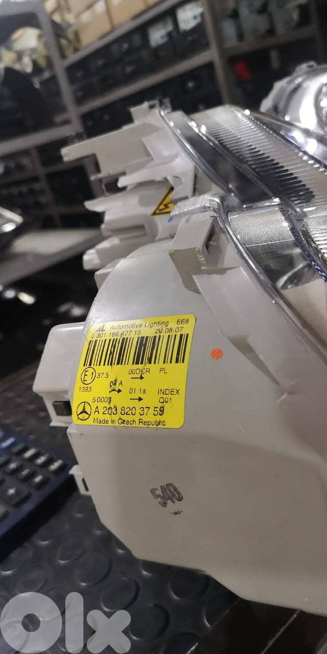 Headlight Mercedes Benz W203 Original 3