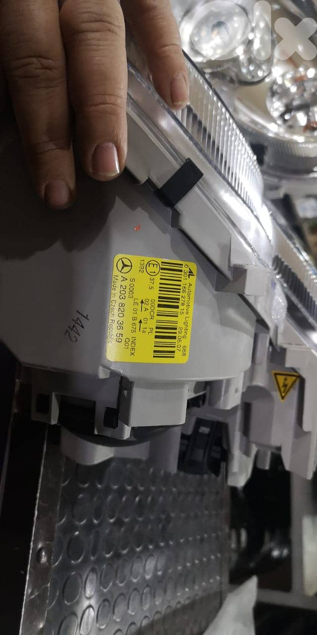 Headlight Mercedes Benz W203 Original 4