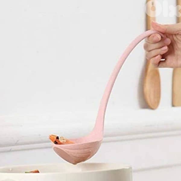cute swan shape cooking spoon 3