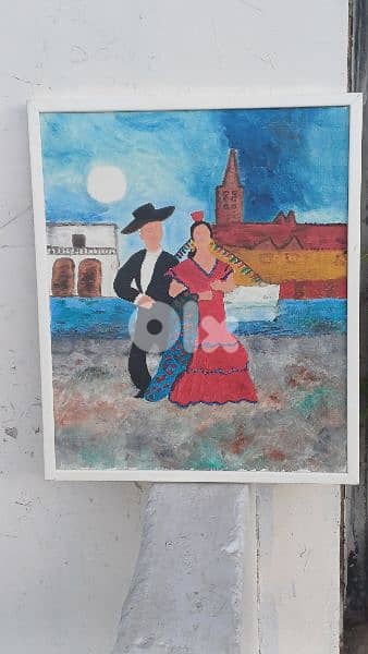 لوحة رسم زيتي 1