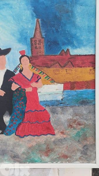 لوحة رسم زيتي 7