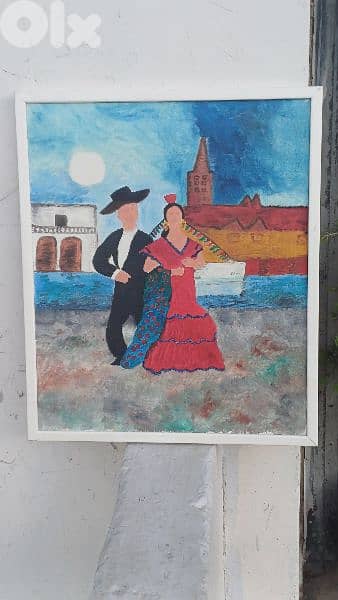 لوحة رسم زيتي 8