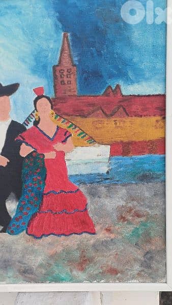 لوحة رسم زيتي 7