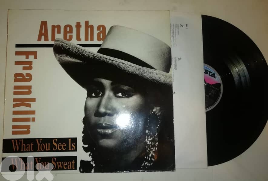 Aretha Franklin – What You See Is What You Sweat vinyl album 0