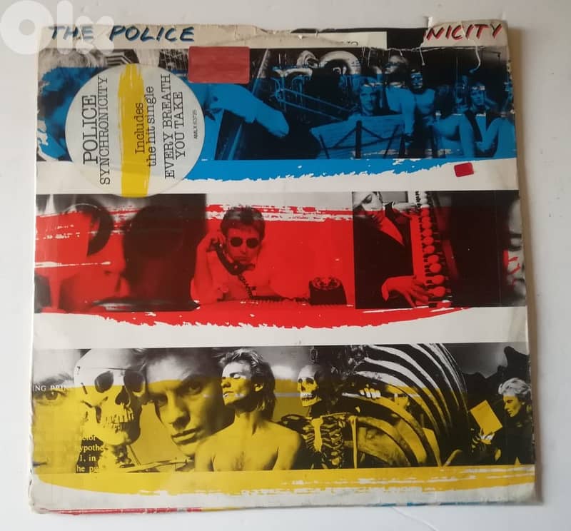 The police "synchronicity" vinyl album 1