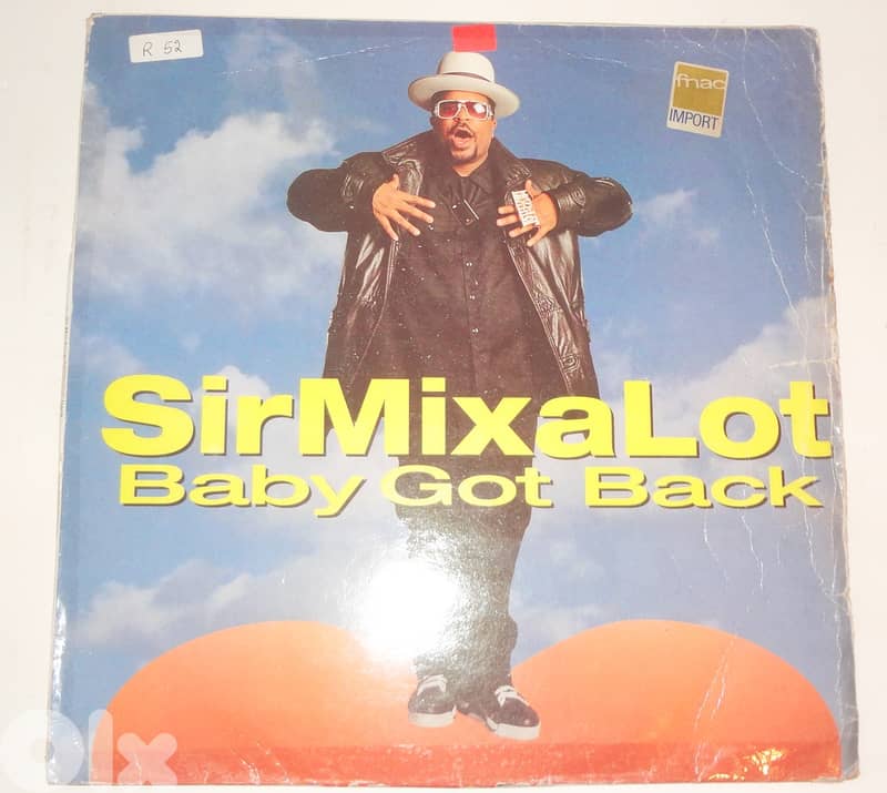 Sir mixalot "baby got back" maxi single 12" 0