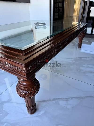 طاولة صالون خشب