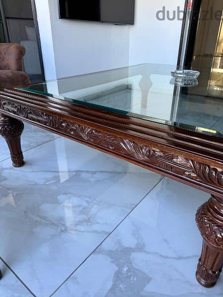 طاولة صالون خشب 2