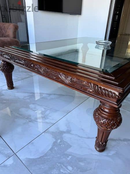 طاولة صالون خشب 6