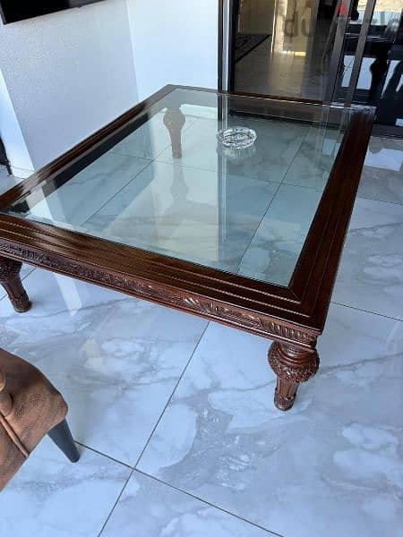 طاولة صالون خشب 8