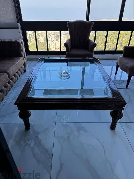 طاولة صالون خشب 9