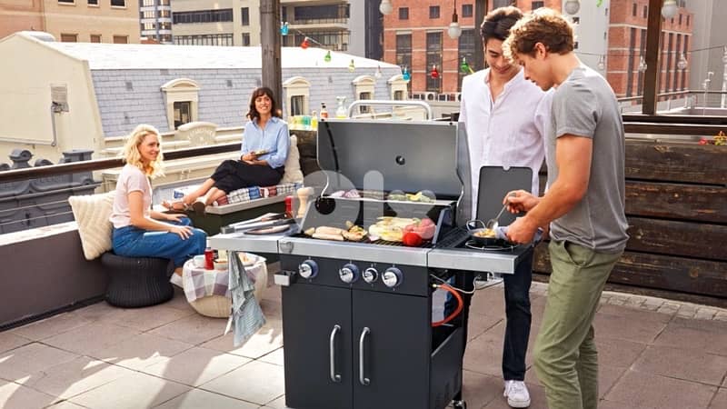 tepro barbecue grill 3+1 burners 0