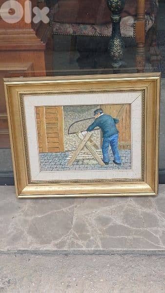 لوحة رسم زيتي 1