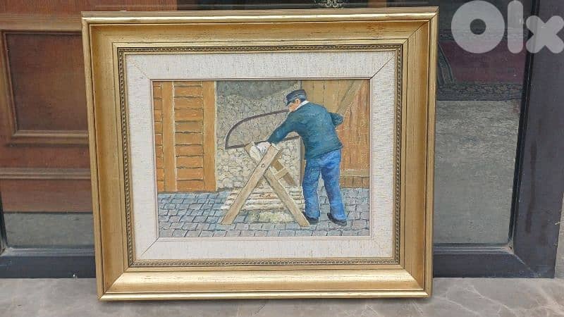 لوحة رسم زيتي 2