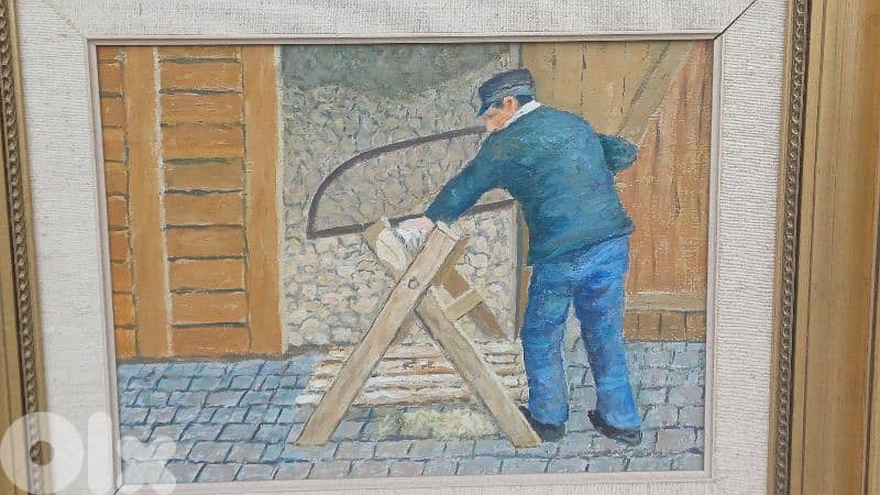 لوحة رسم زيتي 5