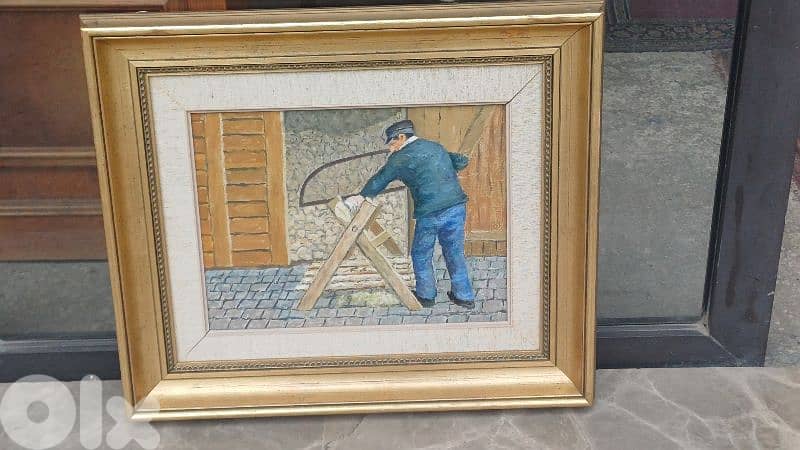 لوحة رسم زيتي 7