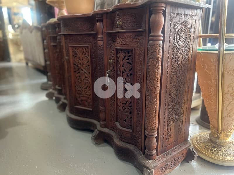 dersoir antique engraved solid wood 7