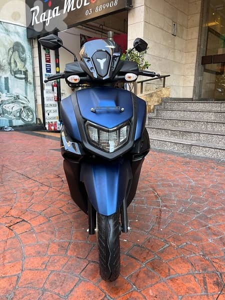yamaha Ray ZR Street Rally Hybrid 125 cc okm 3