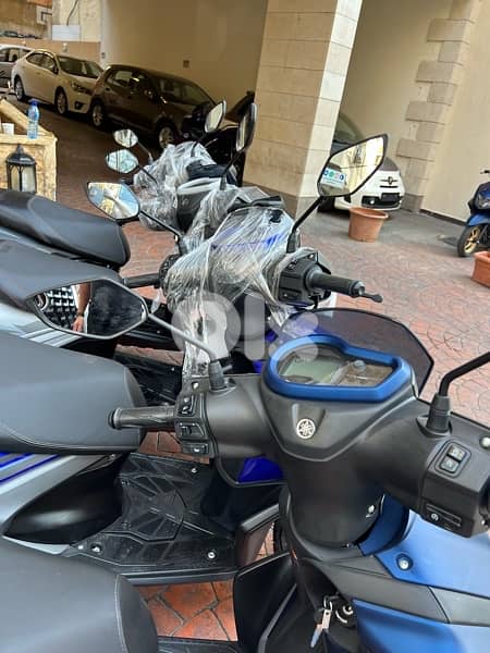 yamaha Ray ZR Street Rally Hybrid 125 cc okm 4