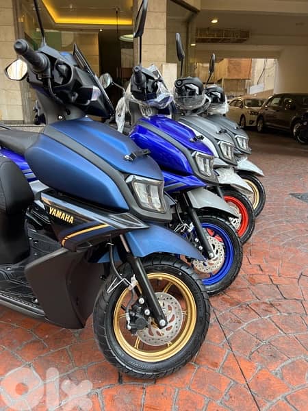 yamaha Ray ZR Street Rally Hybrid 125 cc okm 5
