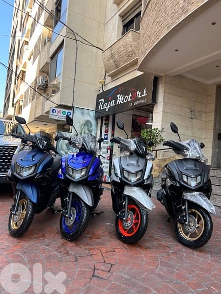 yamaha Ray ZR Street Rally Hybrid 125 cc okm 0