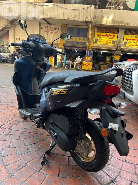 yamaha Ray ZR Street Rally Hybrid 125 cc okm 8