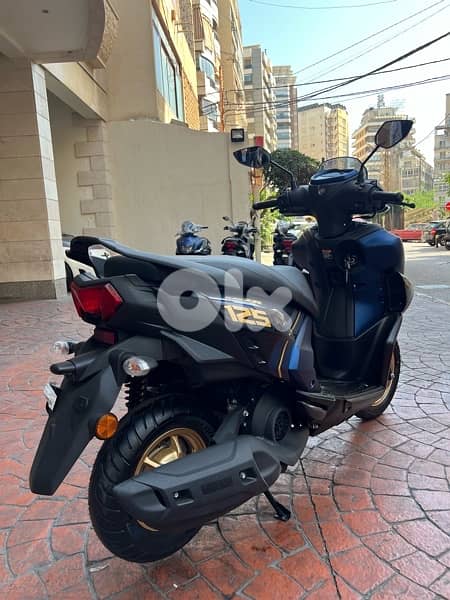yamaha Ray ZR Street Rally Hybrid 125 cc okm 10