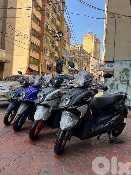 yamaha Ray ZR street rally 125 cc Hybrid okm 2023 10