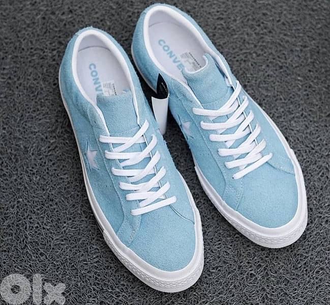 Converse One Star Low 'Shoreline Blue' 161575C 1