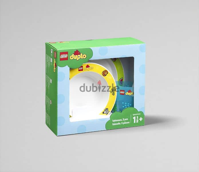 Original LEGO DUPLO 853920 Tableware plate, cup and bowl  LEGO DUPLO 4