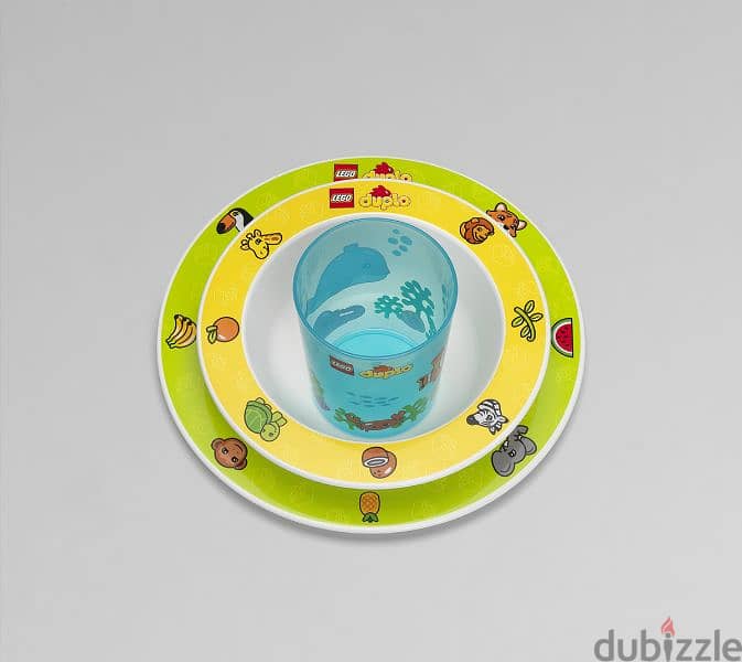 Original LEGO DUPLO 853920 Tableware plate, cup and bowl  LEGO DUPLO 5