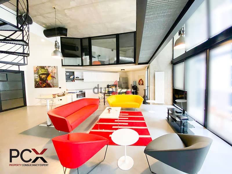 Loft for Sale in Achrafieh | Furnished | Balcony | Gym 0
