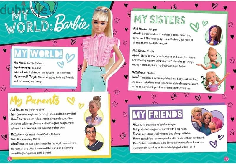 Barbie Annual 2023 Activities Hard Cover (77 pages) 1