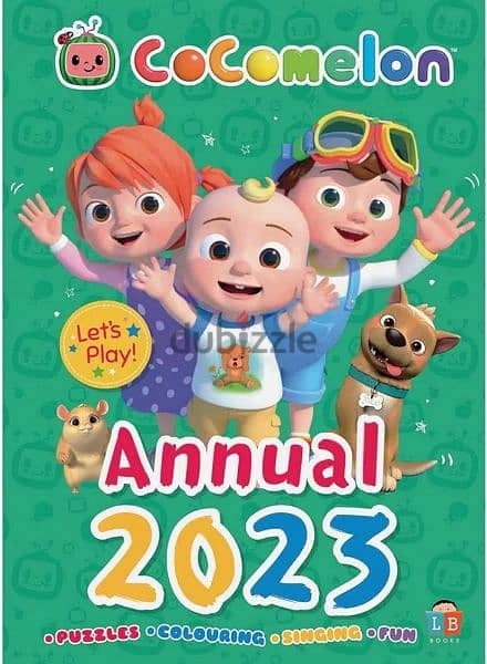 Cocomelon Annual 2023 Activities  Hard Cover (77 pages 0