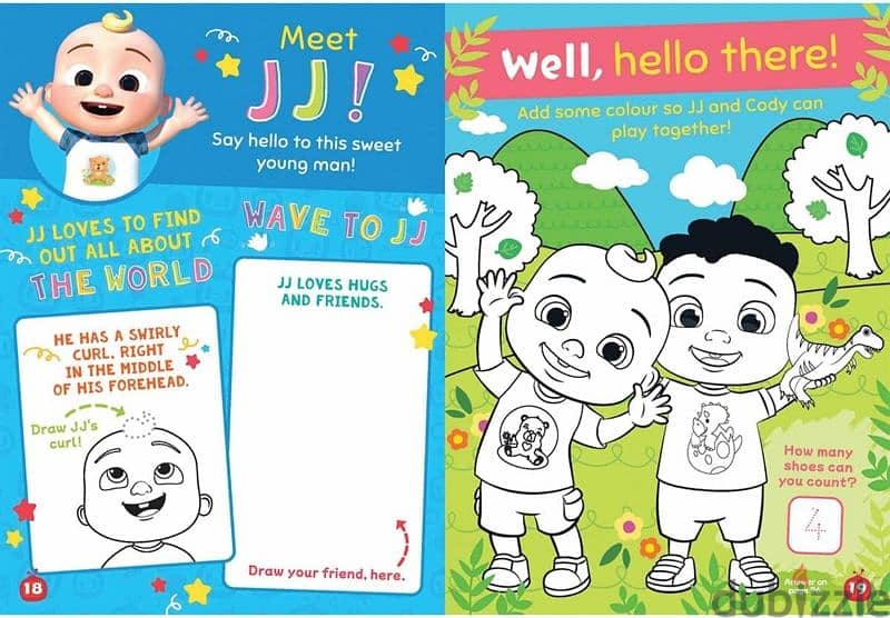 Cocomelon Annual 2023 Activities  Hard Cover (77 pages 1