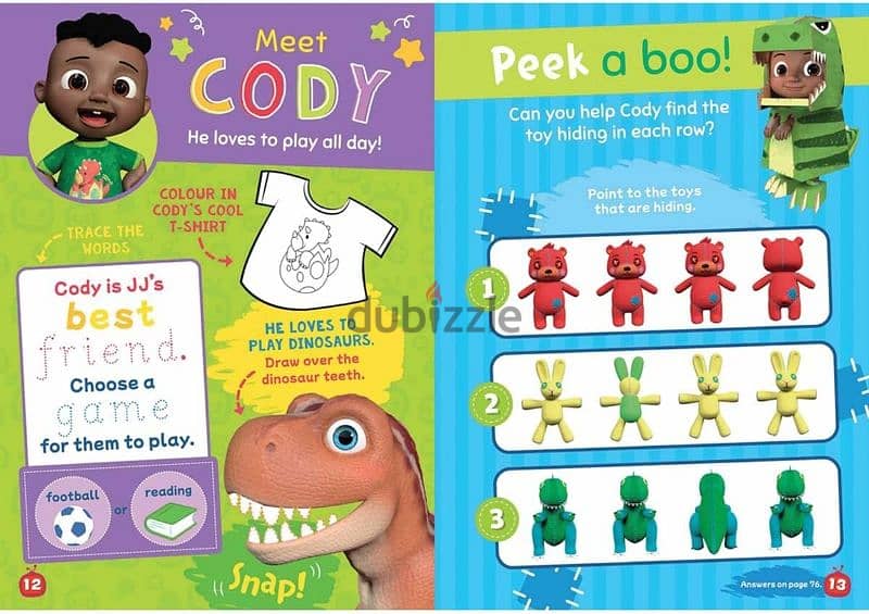 Cocomelon Annual 2023 Activities  Hard Cover (77 pages 2