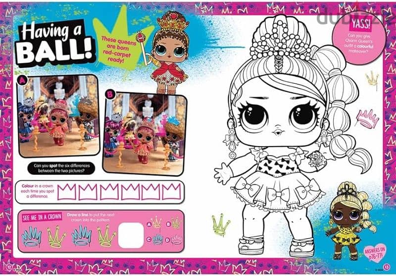 LOL Surprise Annual 2023 Activities  Hard Cover (77 pages) 1