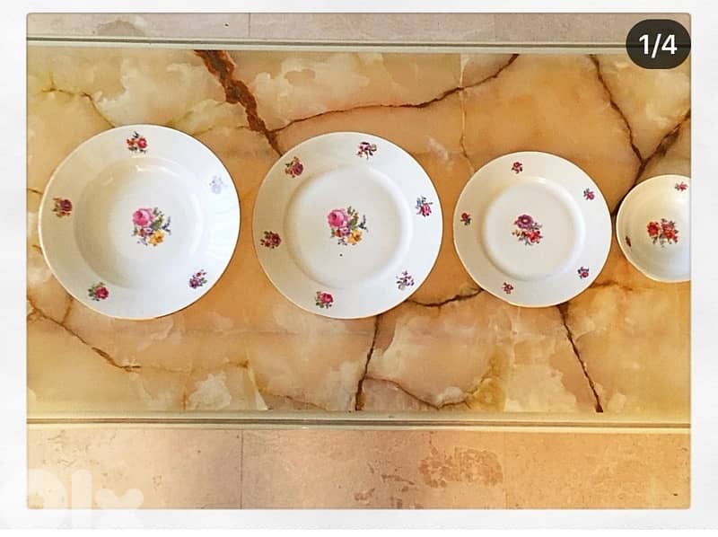 Vintage Set of antique Bavaria chinaware 1