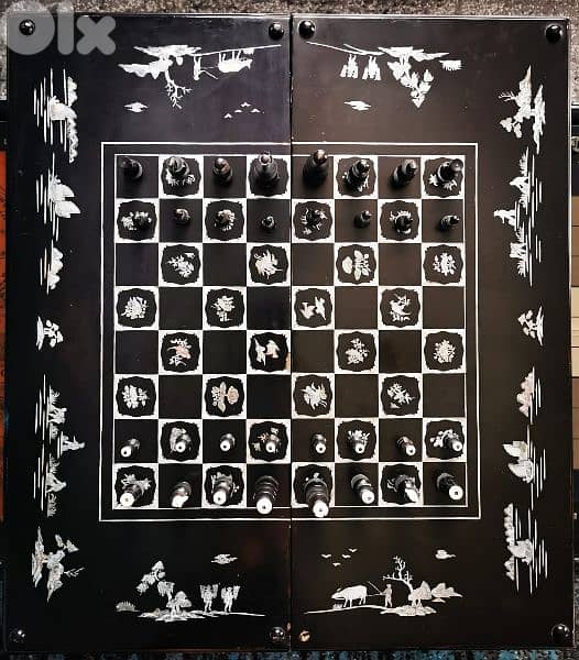 vintage backgammon 0