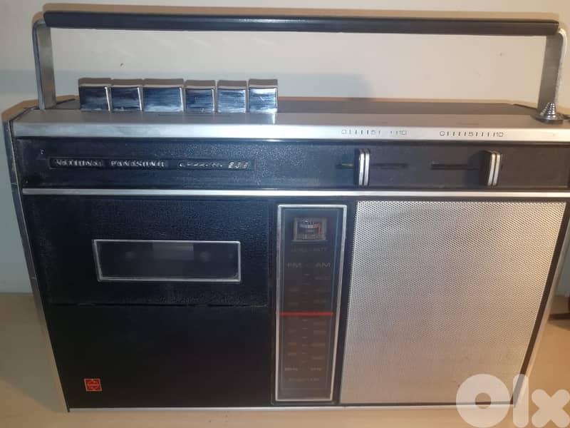 National Panasonic vintage 1970s radio cassetteRQ-236S 0